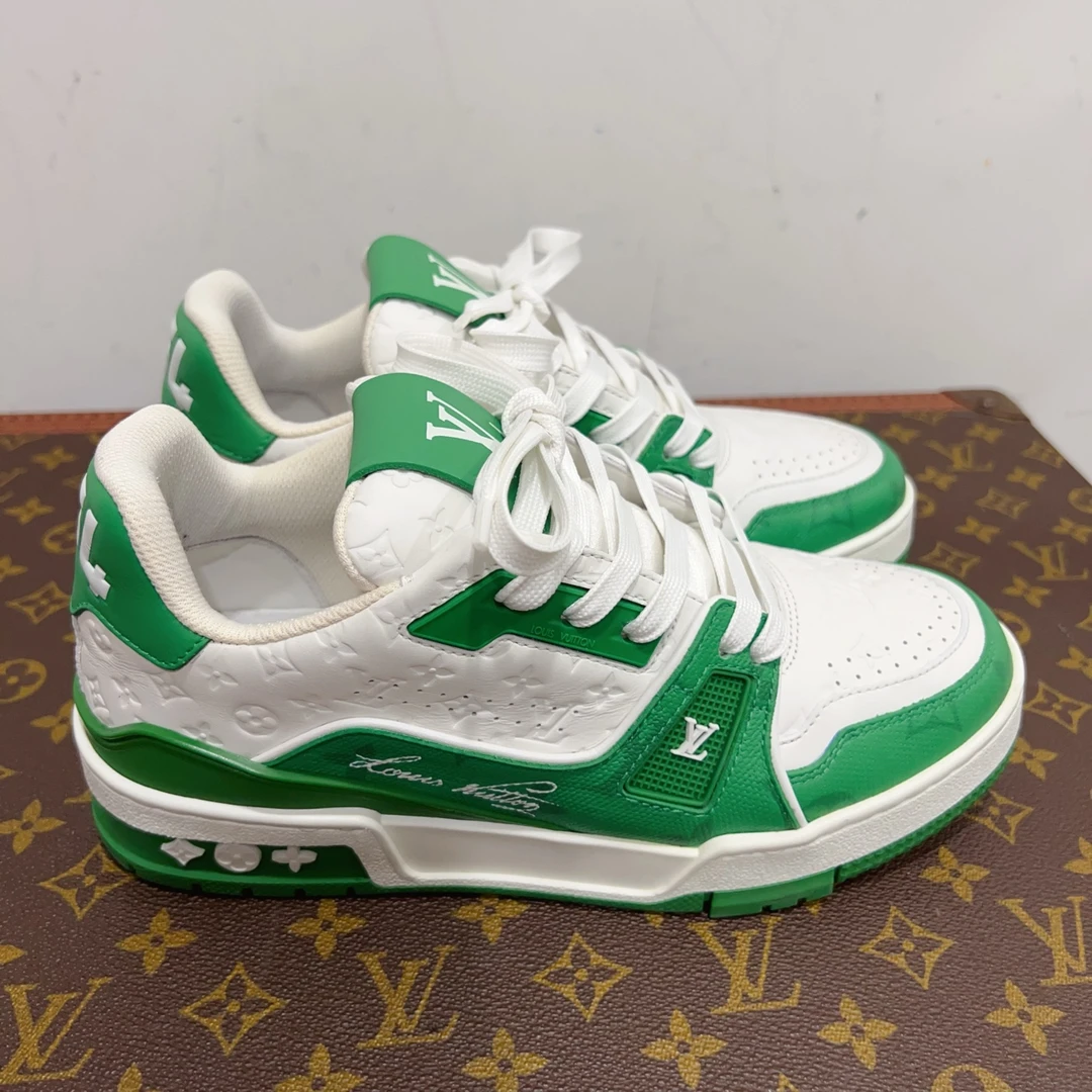 99新 LouisVuitton/路易威登 Trainer鞋 尺码2.5/GSS25060