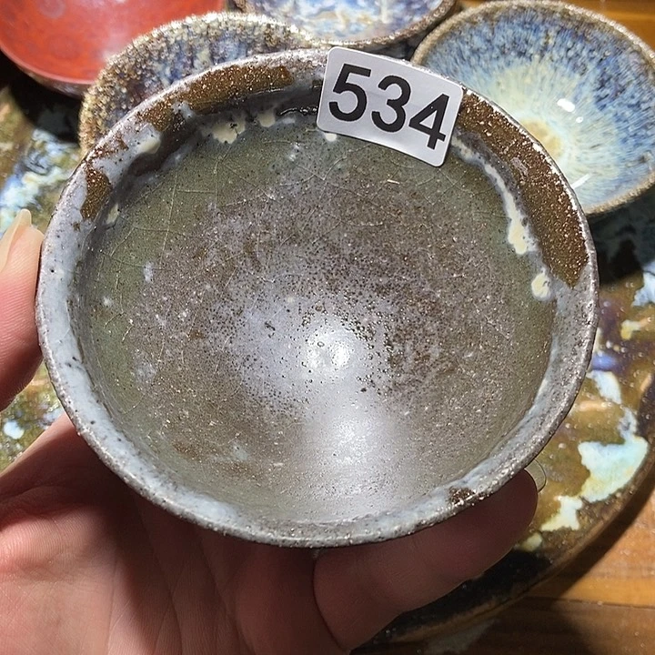 茶盏建窑建盏落灰烧
