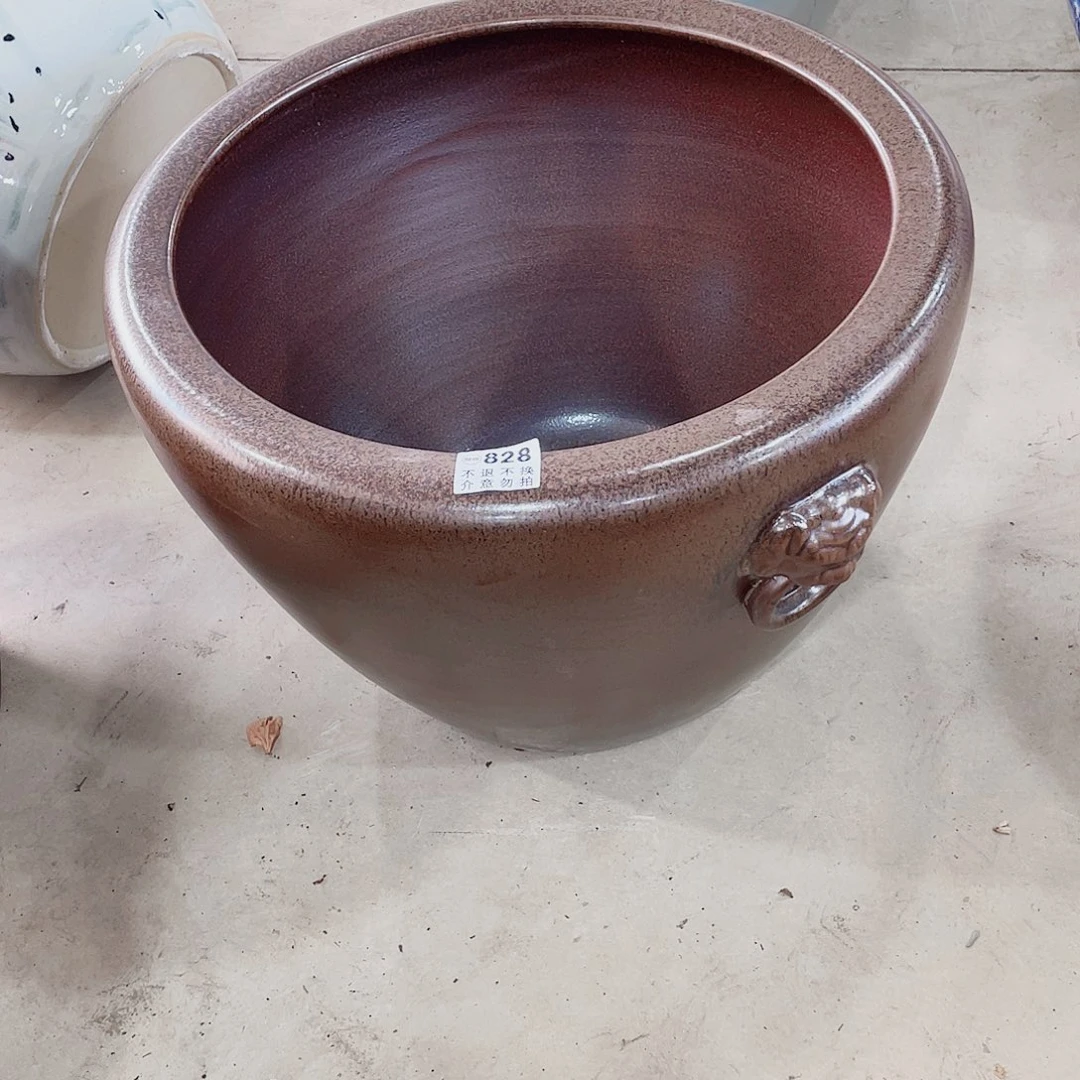 缸瓷器瓷器60高度40瓷器