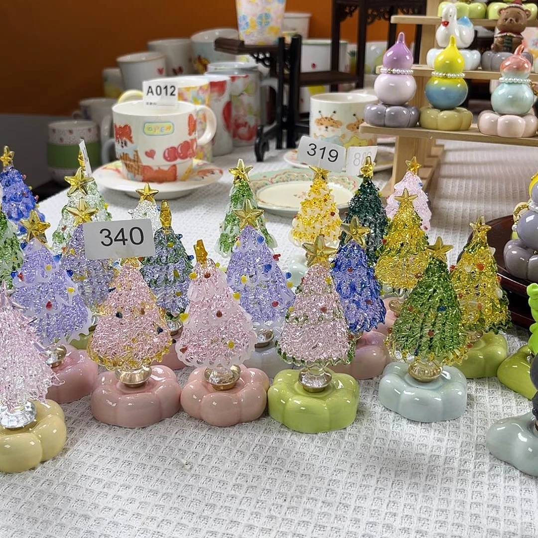 陶景德镇陶瓷底座转转