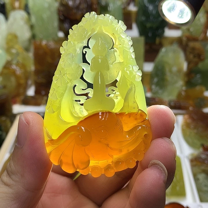 蛇纹石玉未镶嵌珠宝半成品