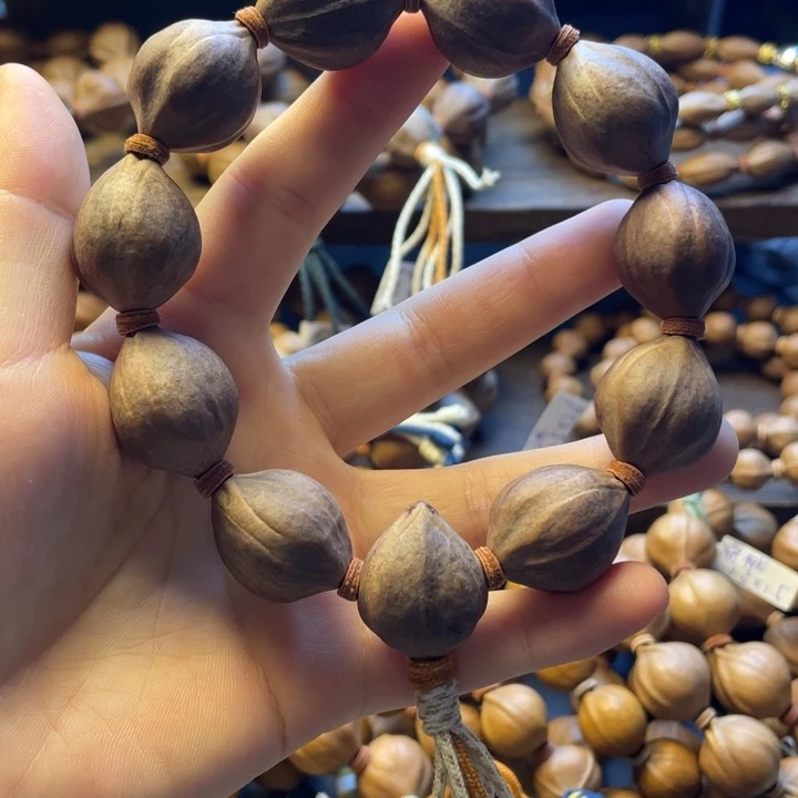 橄榄核手串/手链紫核20*25