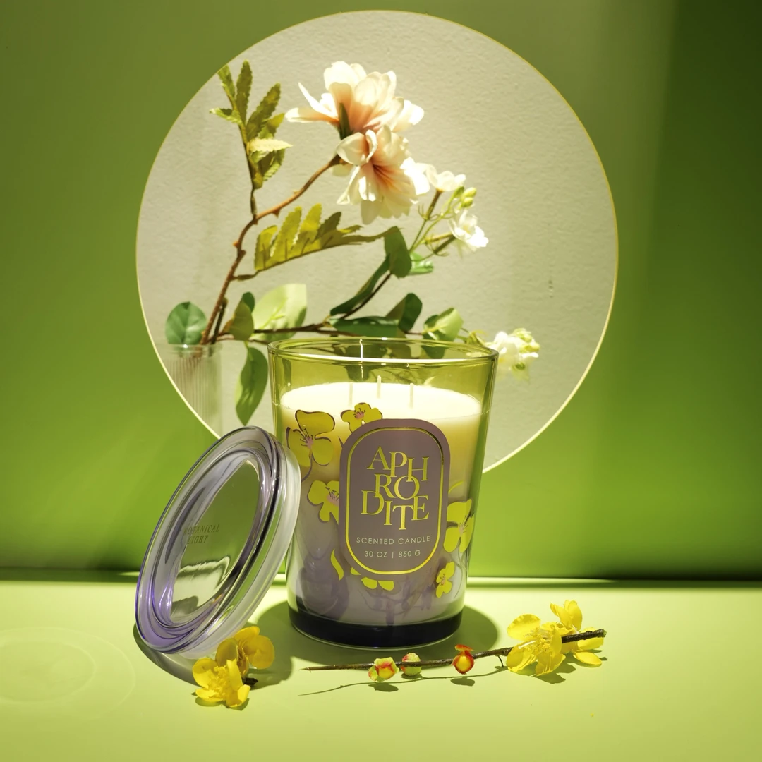 醉于花系列【枯叶鸢尾】净含量850g香薰蜡烛|妈妈口红的味道