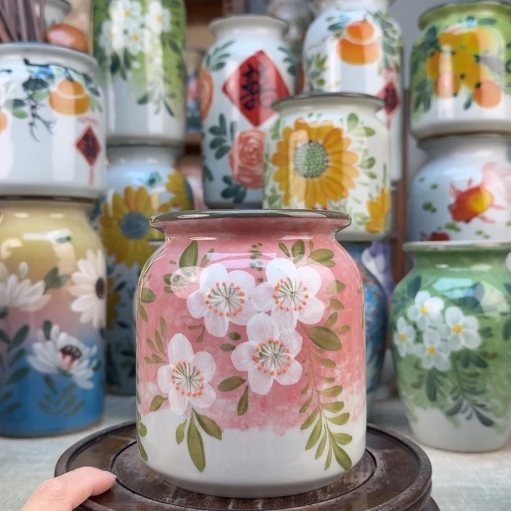 瓷片花瓶625656566565