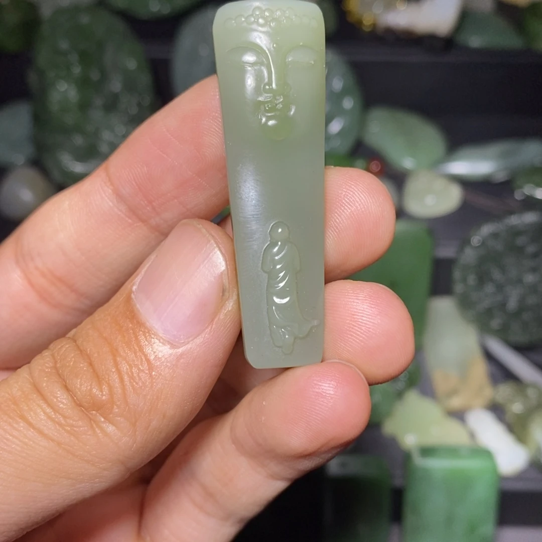 颈饰未镶嵌和田玉