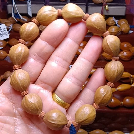 手串/手链橄榄核橄榄核手串1.7三花铁核正圆料