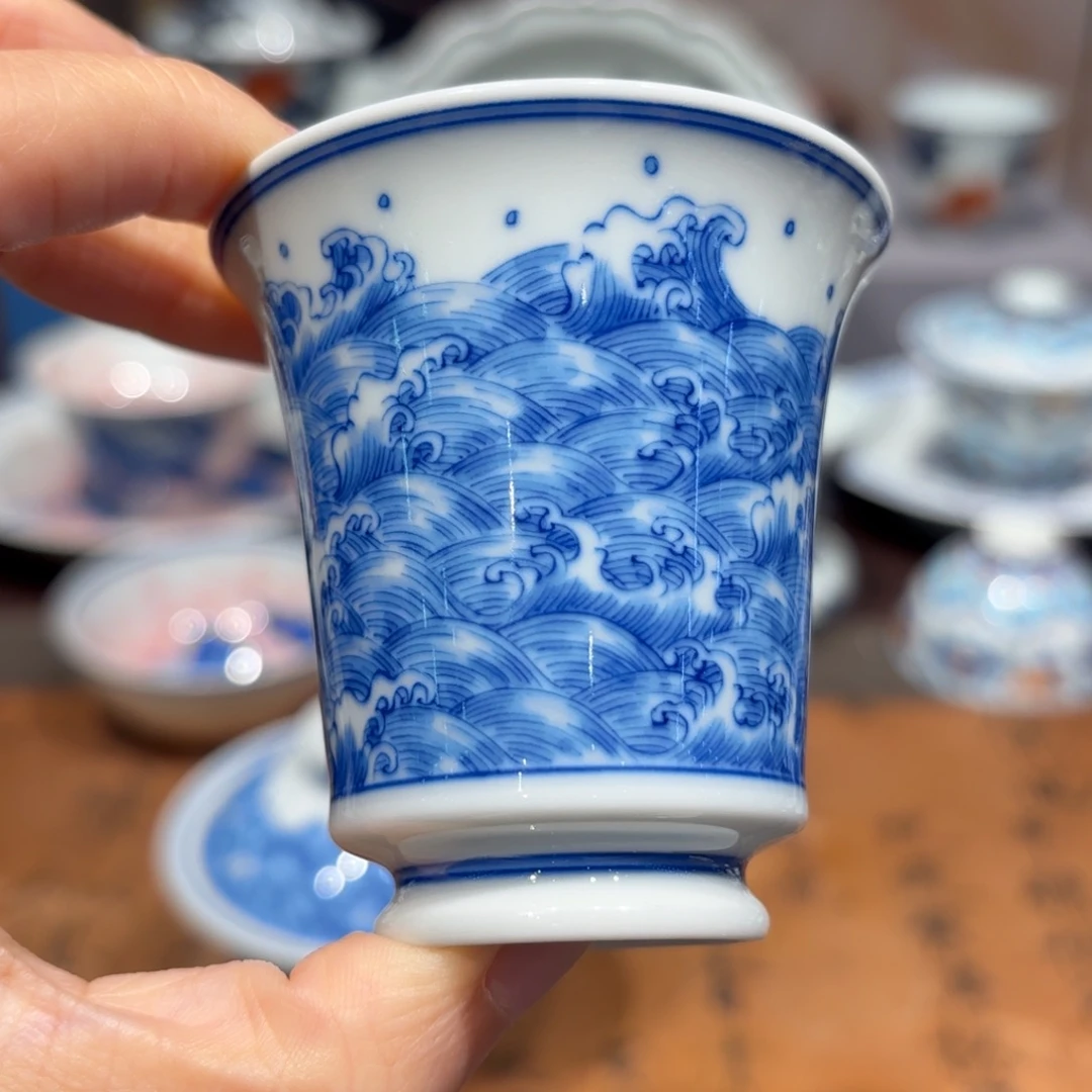 手工手绘陶瓷茶具