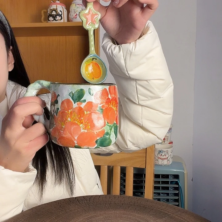 小****手捏手绘景德镇陶瓷