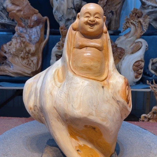 柏木（崖柏）根雕摆件