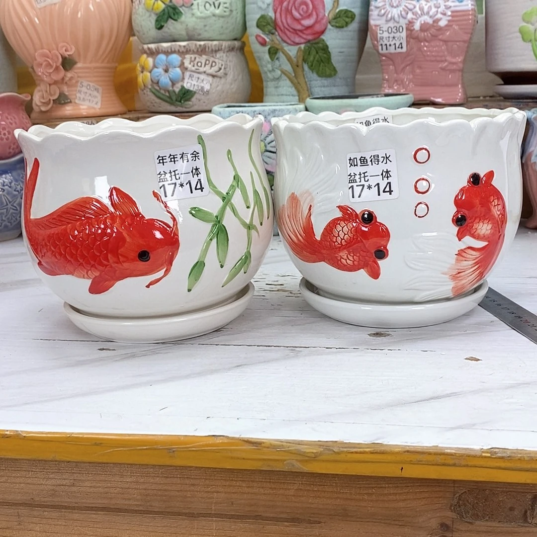 陶瓷@陶瓷花盆@@583938183068