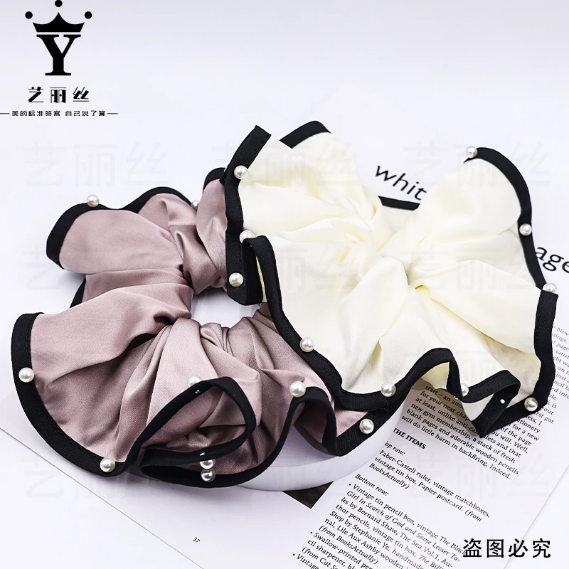 艺丽丝 巴黎王妃 [甜甜圈] 韩系气质带珠精致发圈YL812