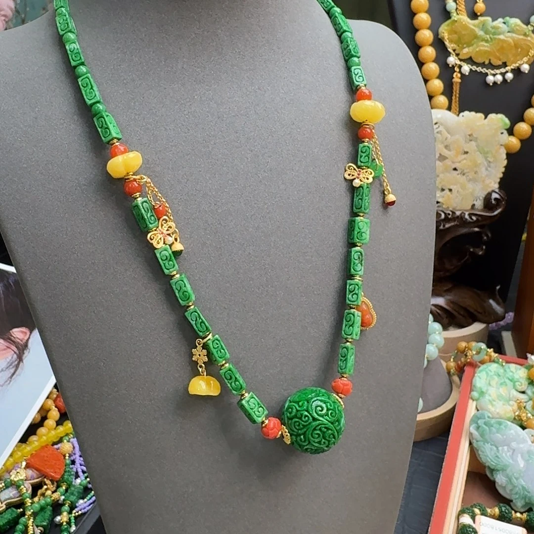 翡翠未镶嵌吊坠(赠链)新货 太美了