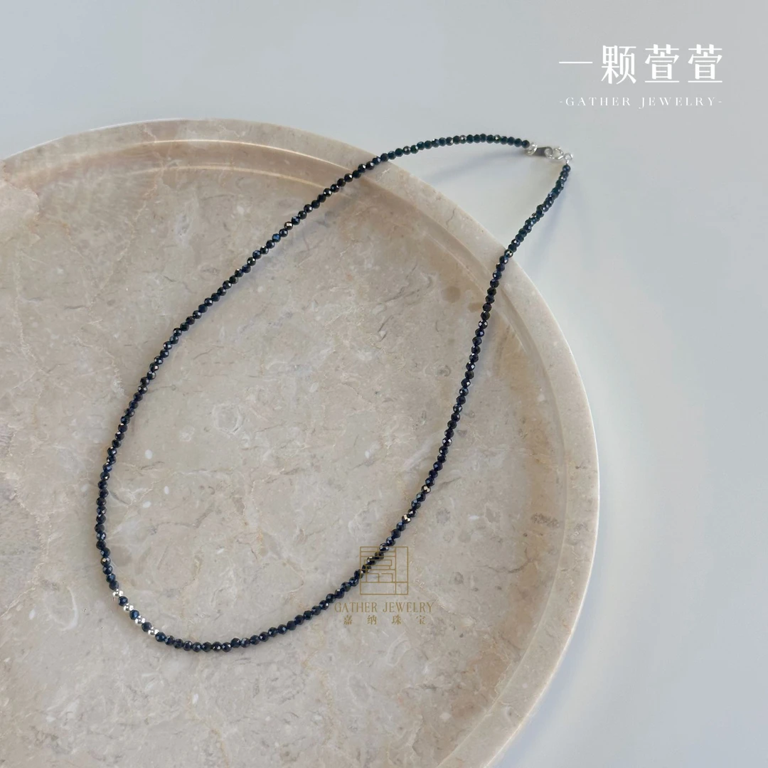 【一颗萱萱】精美尖晶石项链 710008