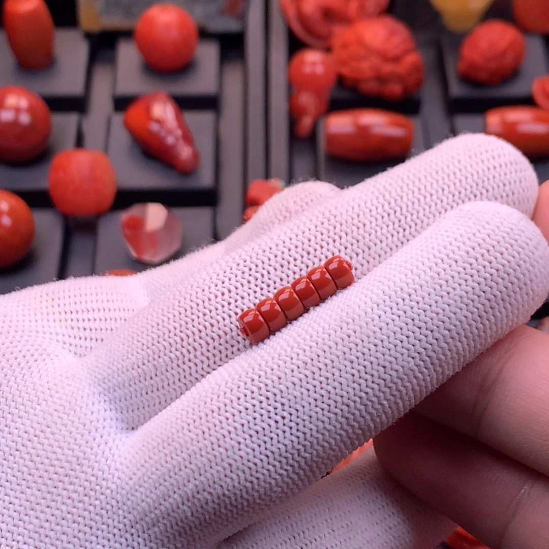 南红玛瑙未镶嵌【传仁】川料原矿满色满肉精工隔片5mm厚3mm