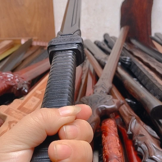 紫光檀木88长星辰刀