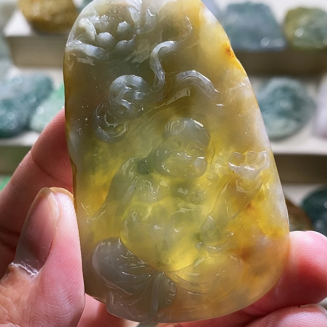 【闪购商品】翡翠颈饰未镶嵌11111111111111