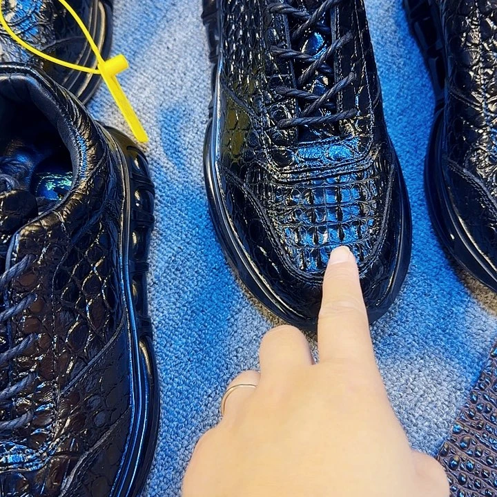 鳄鱼皮（革）皮鞋码数42背头299