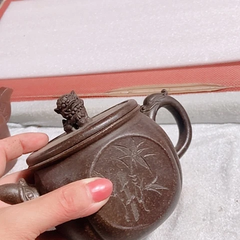 茶壶紫砂宜兴紫砂全手工制作