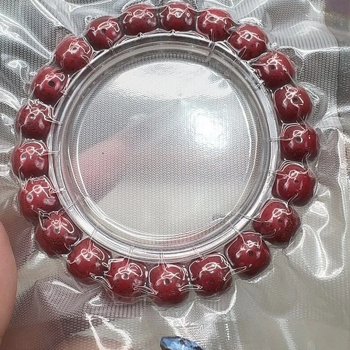 星月菩提手串6灭火红朱供11 10