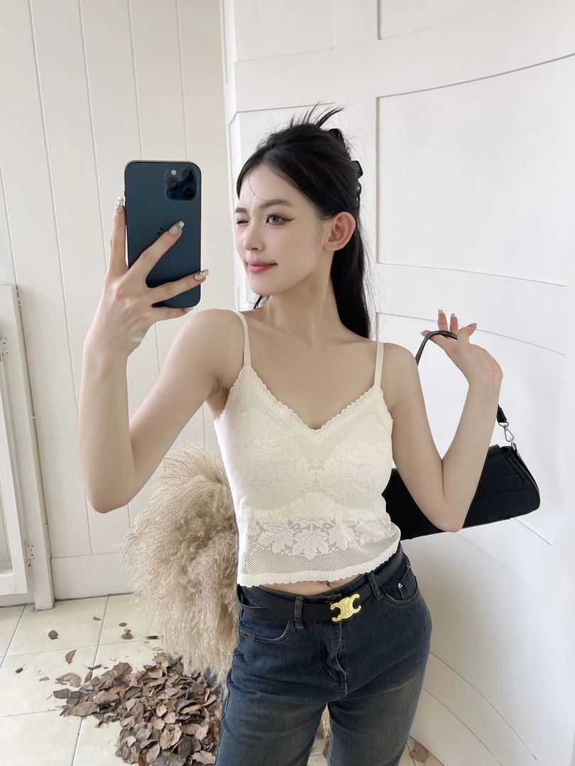 枫叶美背新款，带胸垫