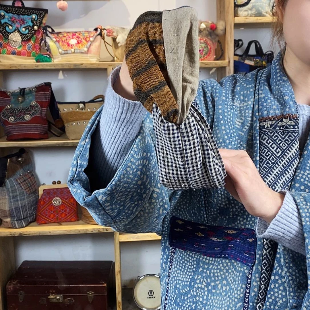 织绣手工制作包包