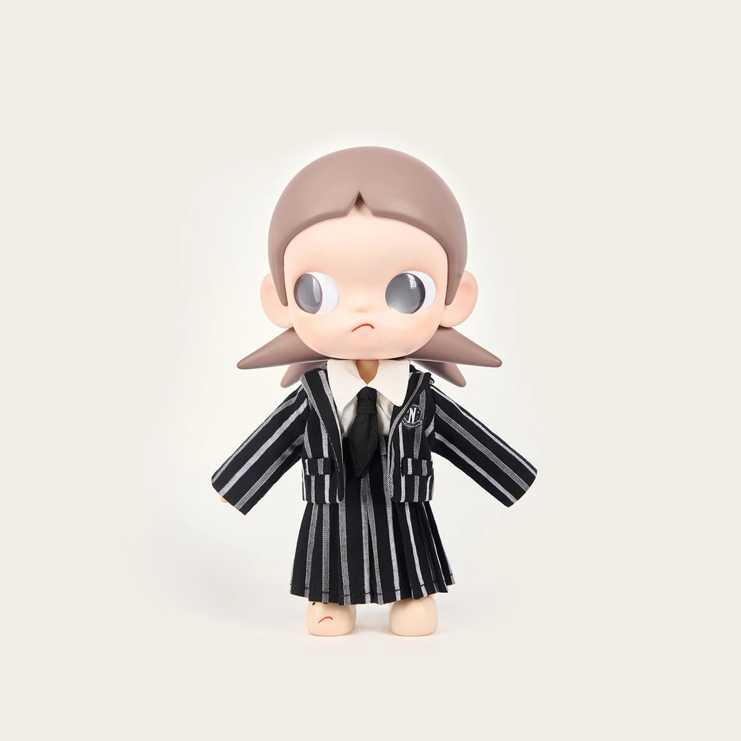 美剧星期三校服·Zisga向往之处bjd娃衣小布1/6BJD羊毛竖纹西装