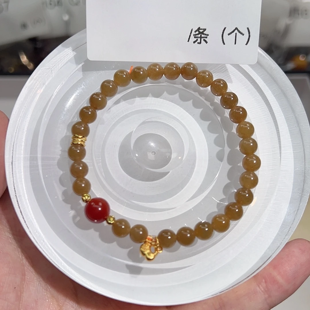 和田玉（糖玉）未镶嵌手链Q169