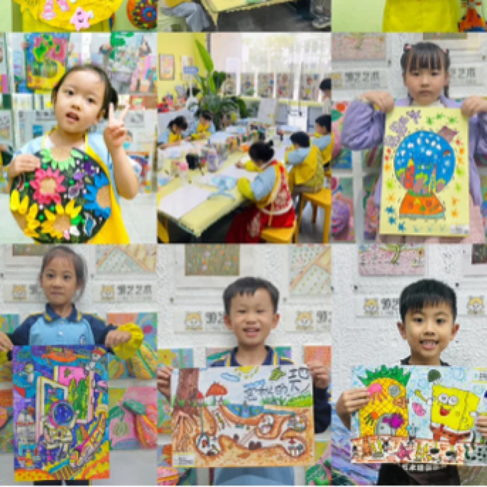 少儿美术一套课程