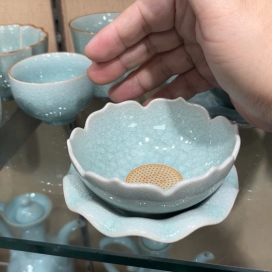 瓷片陶瓷茶具汝瓷茶具