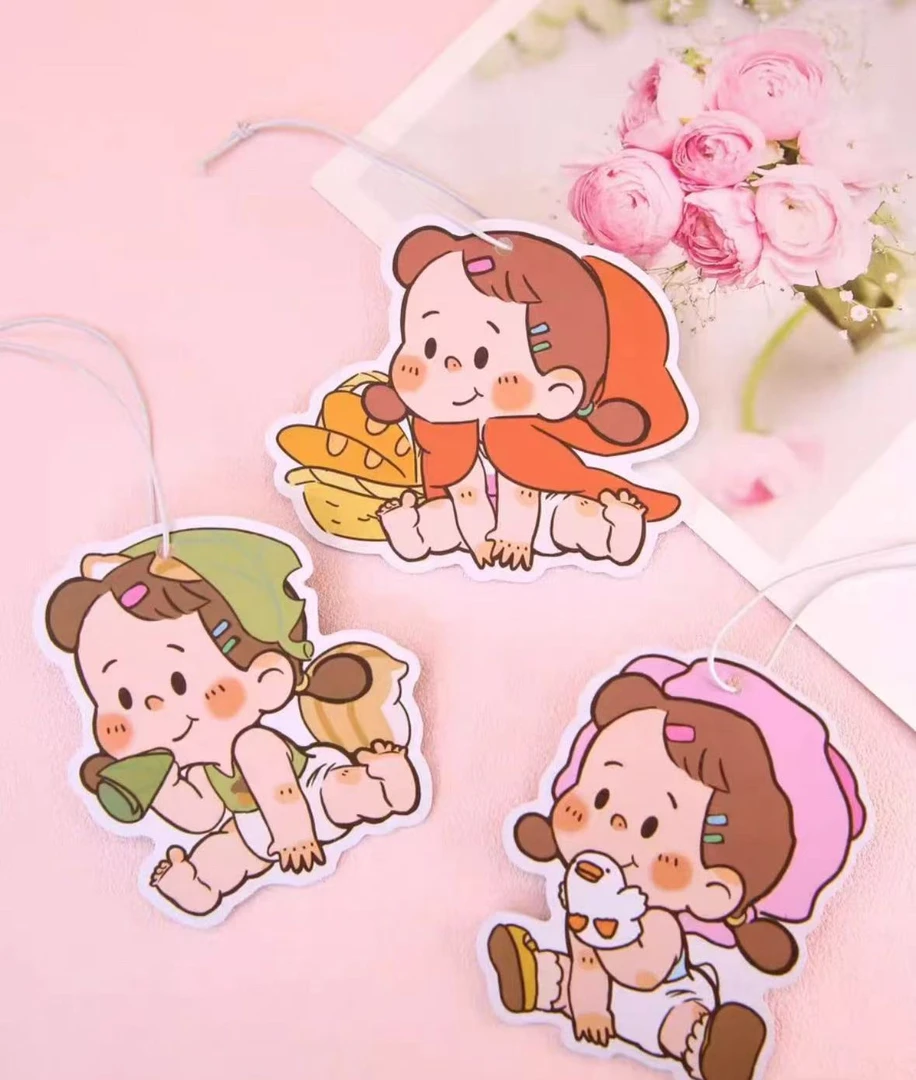 花小卷系列香片潮玩盲盒挂饰非原版