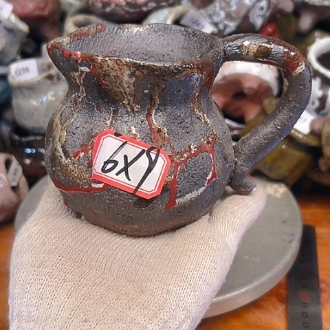 粗陶花盆手工花盆制作