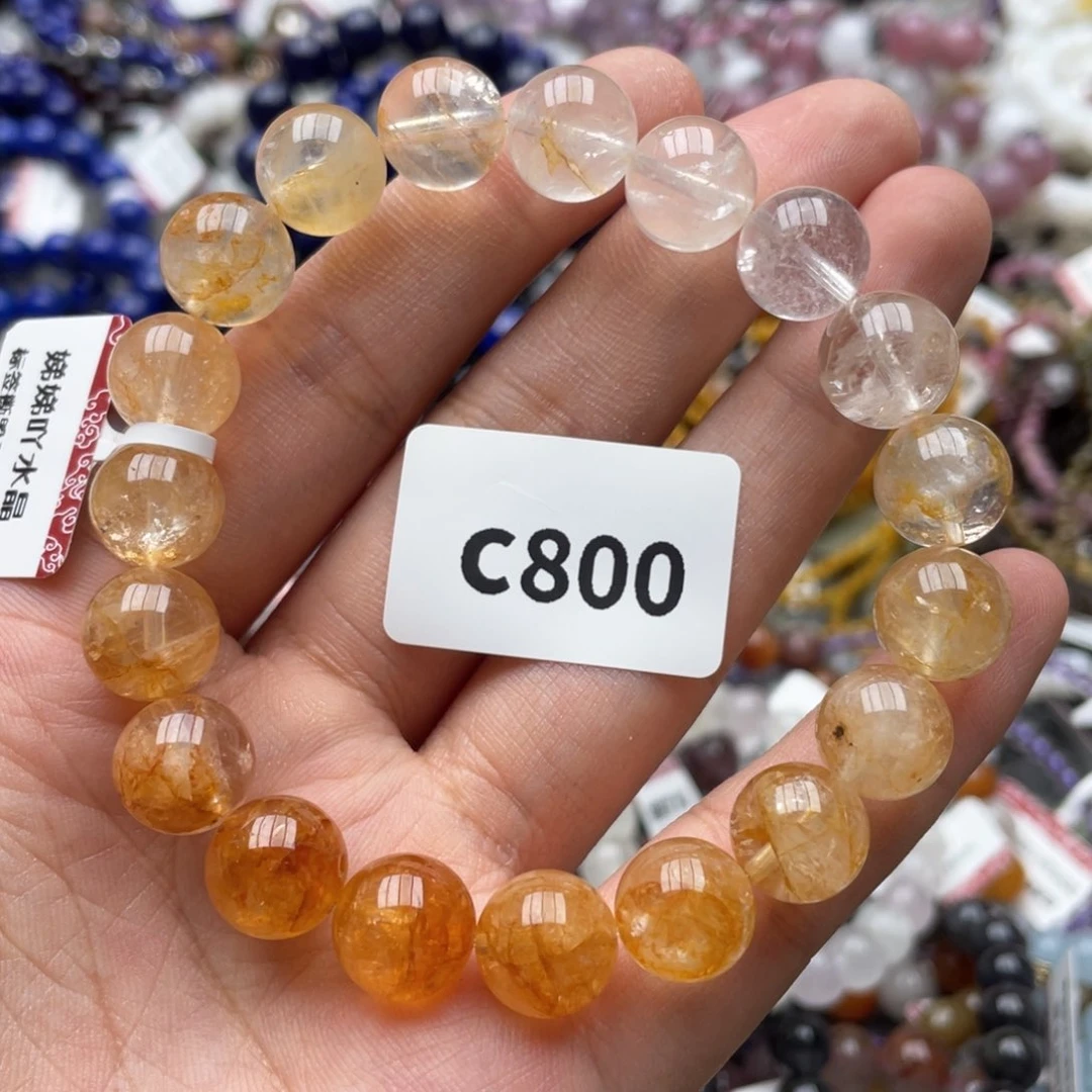 水晶手链未镶嵌多样性