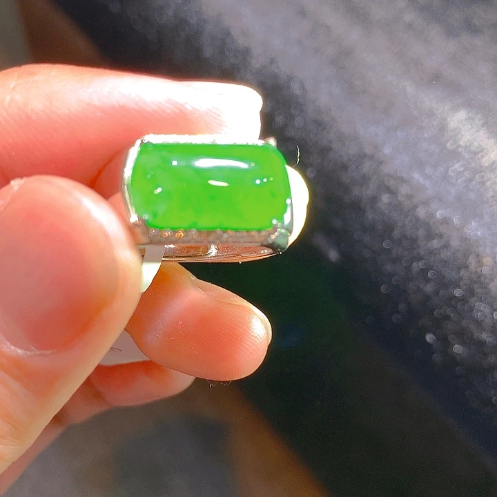 【闪购商品】翡翠颈饰银S925镶嵌翡翠