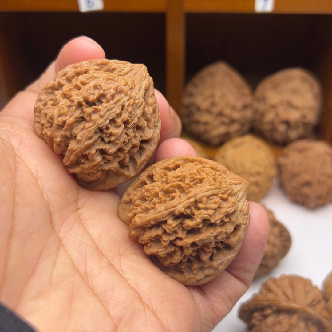 吊坠文玩核桃差尺满天星天残脚有色差