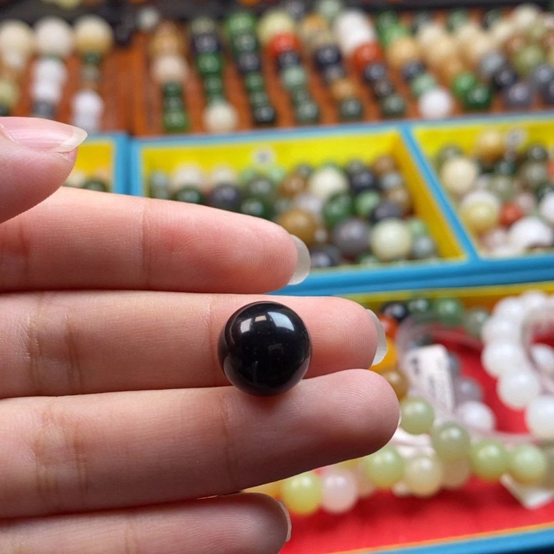 未镶嵌和田玉珠宝奇石福利帝王紫单珠z12