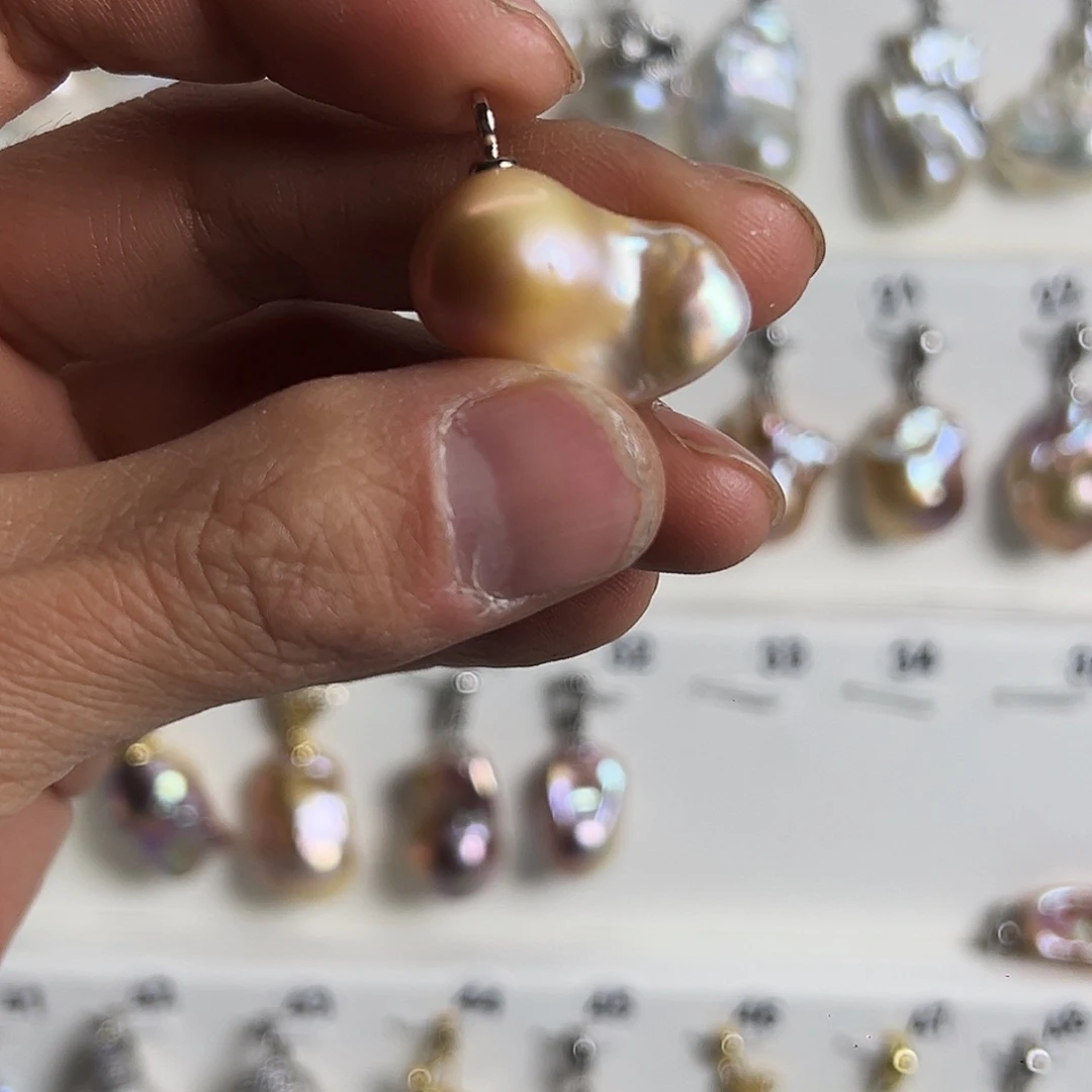 耳饰未镶嵌淡水珍珠