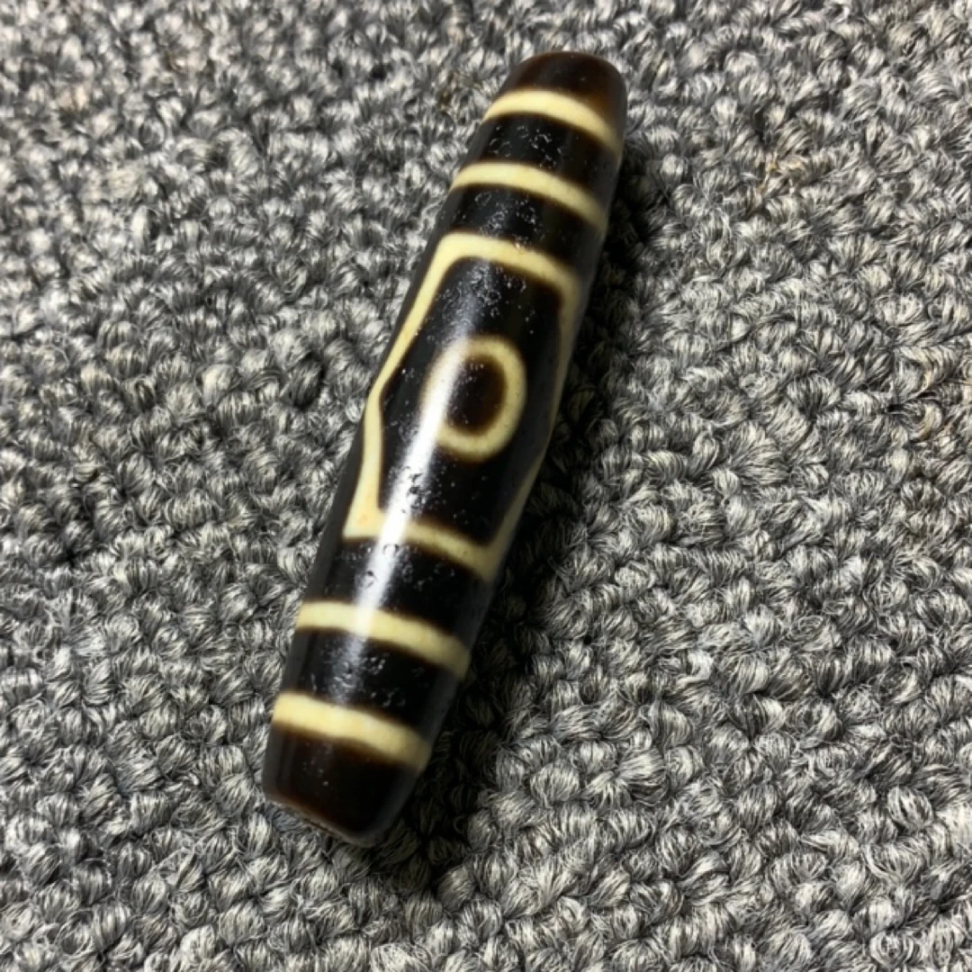 高油宝盖三眼珠珠精美百搭适合男女佩戴