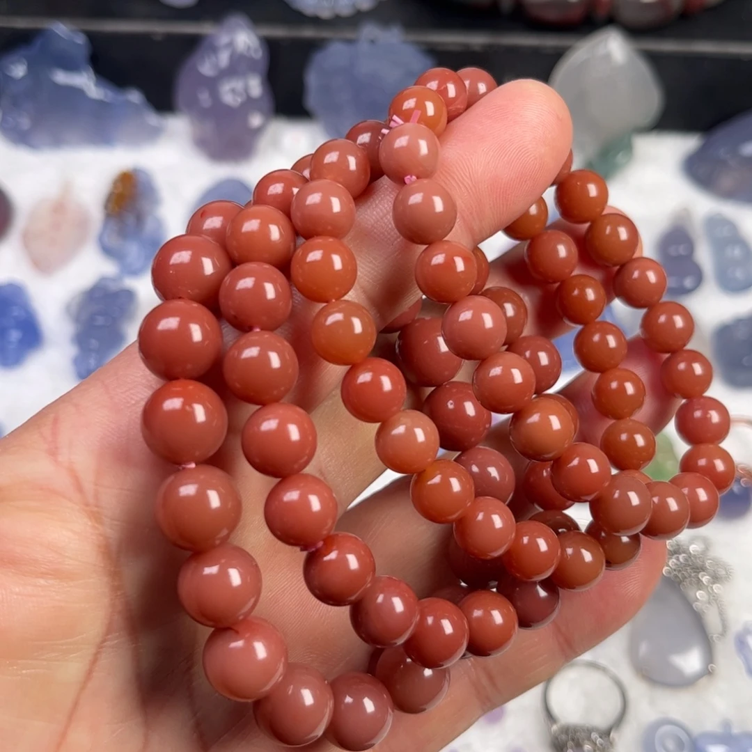 玛瑙/玉髓未镶嵌颈饰手串有瑕疵裂随机发货