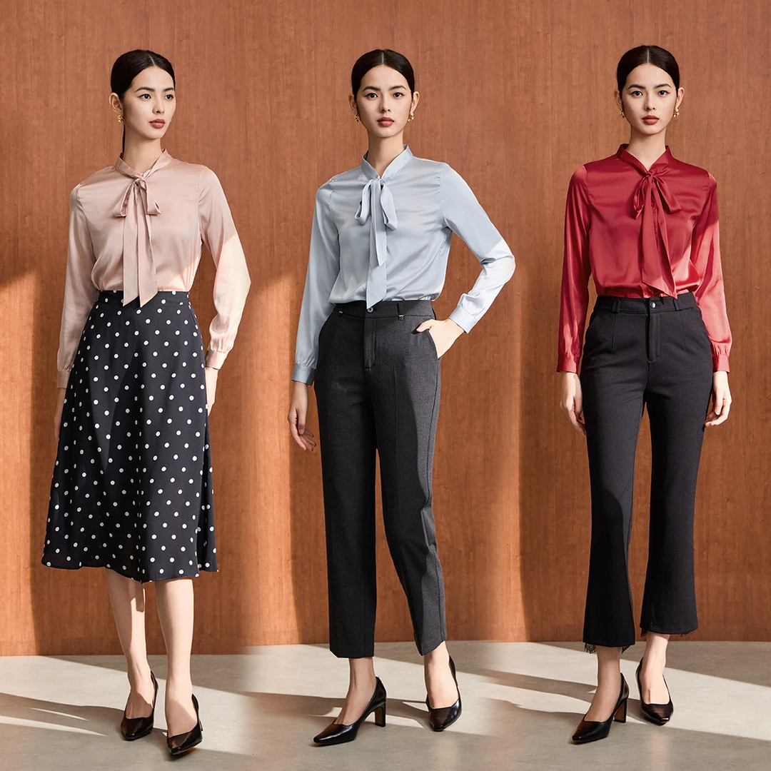 【粉丝专享】马天奴气质长袖时尚休闲夏季通勤上衣VDA647POH0