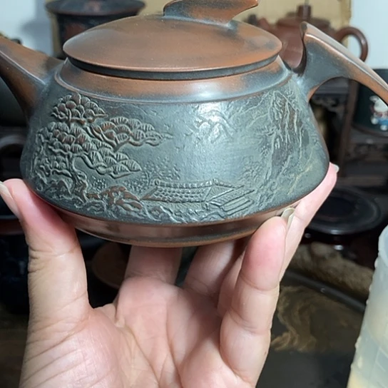 微瑕手工壶不退换
