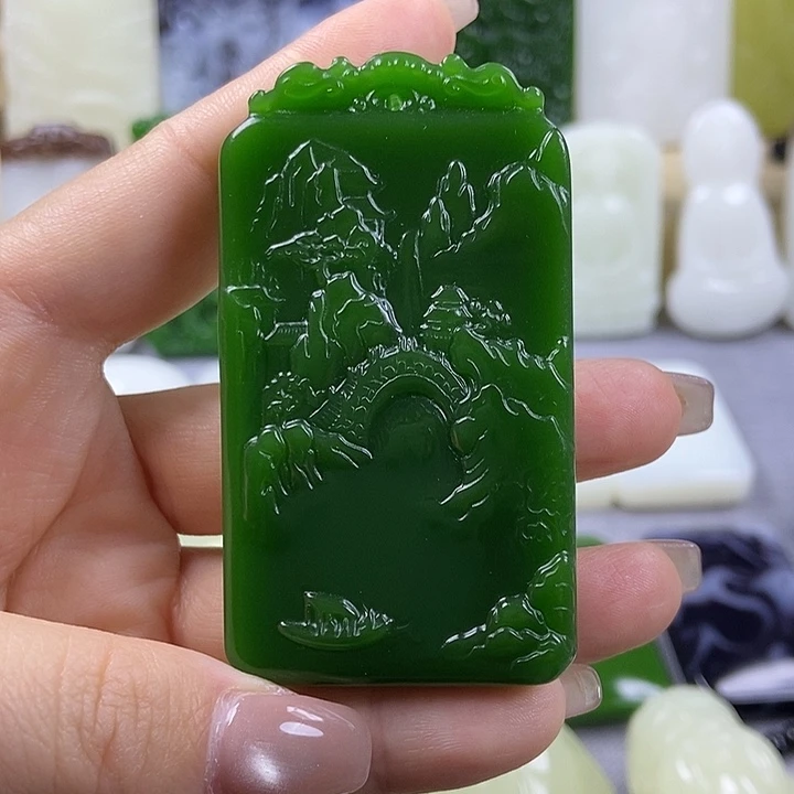 颈饰未镶嵌和田玉