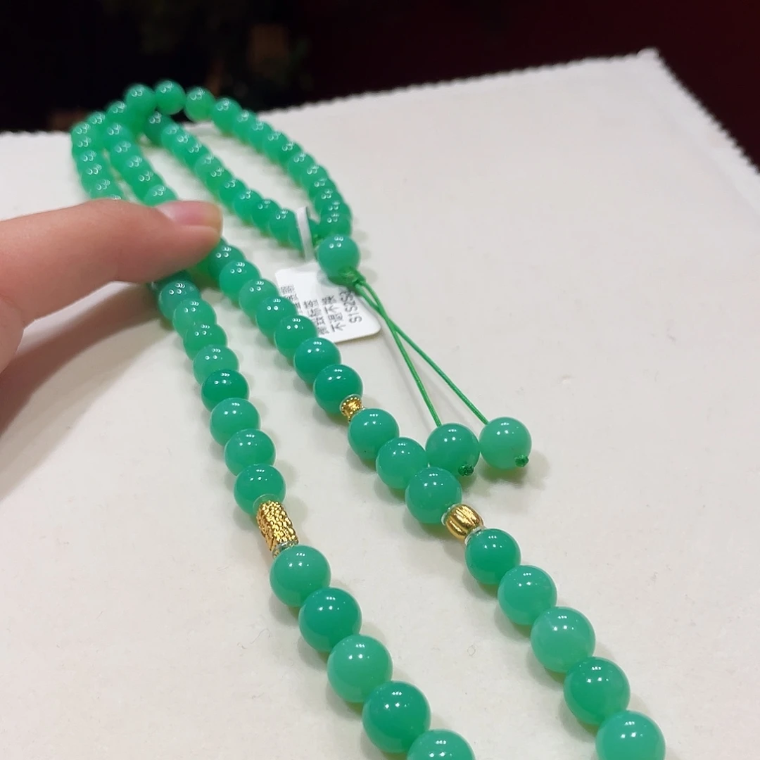 石英质玉未镶嵌手串澳玉