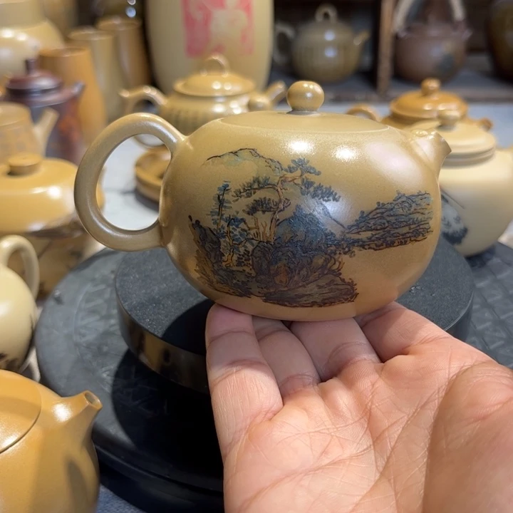 壶建水紫陶微瑕福利作品壶