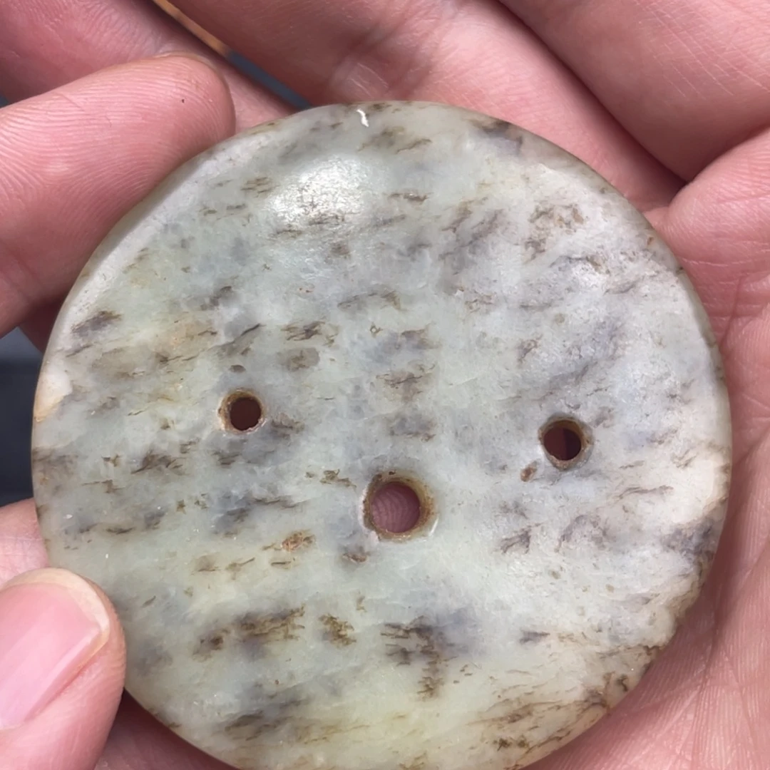 和田玉未镶嵌挂件7