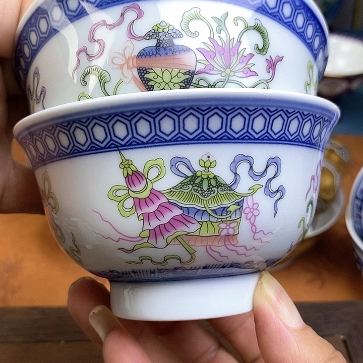 景德镇陶瓷藏式茶碗