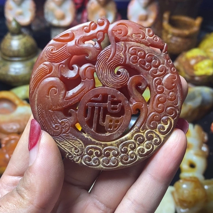 玛瑙/玉髓未镶嵌挂件