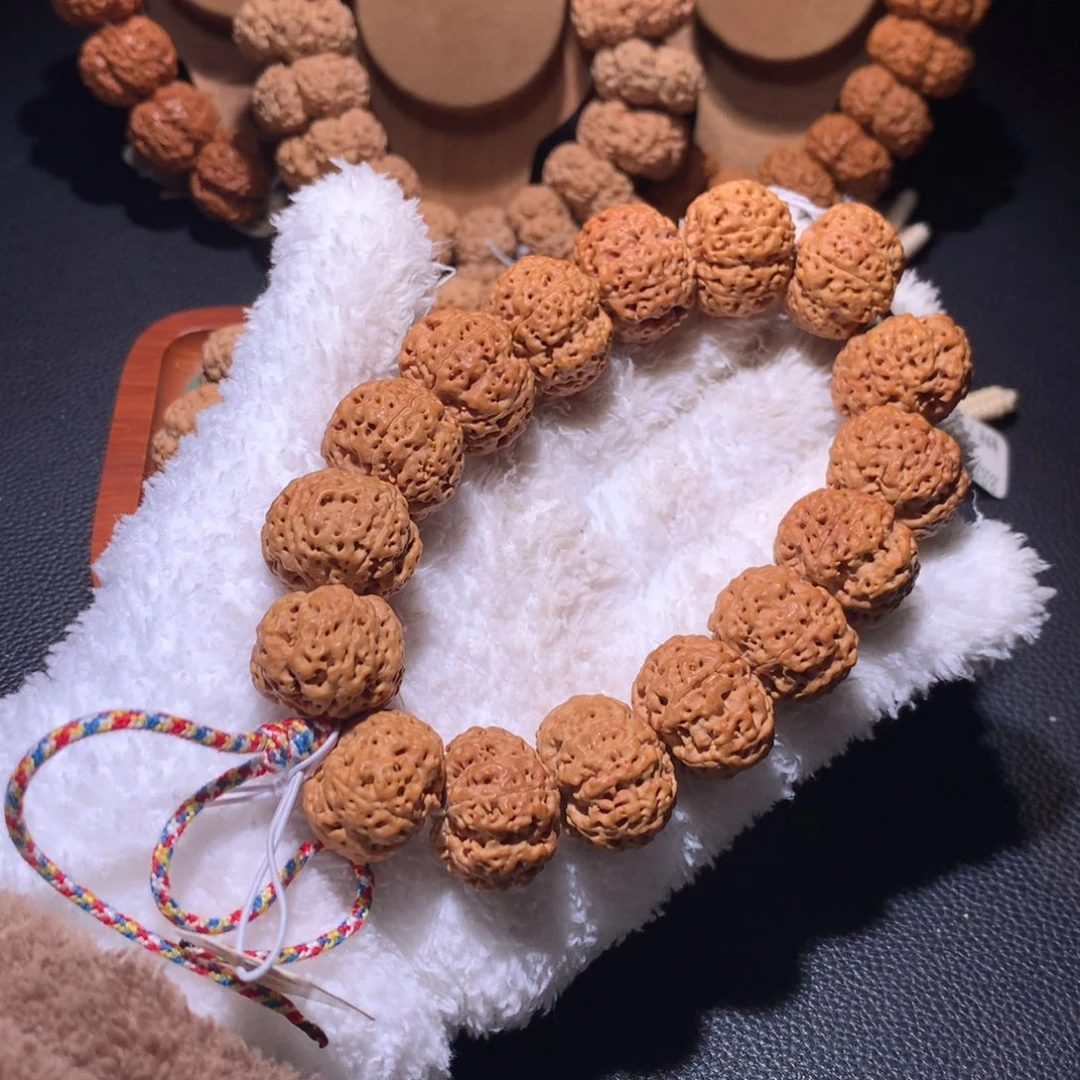 金刚菩提手串24尺寸顽石