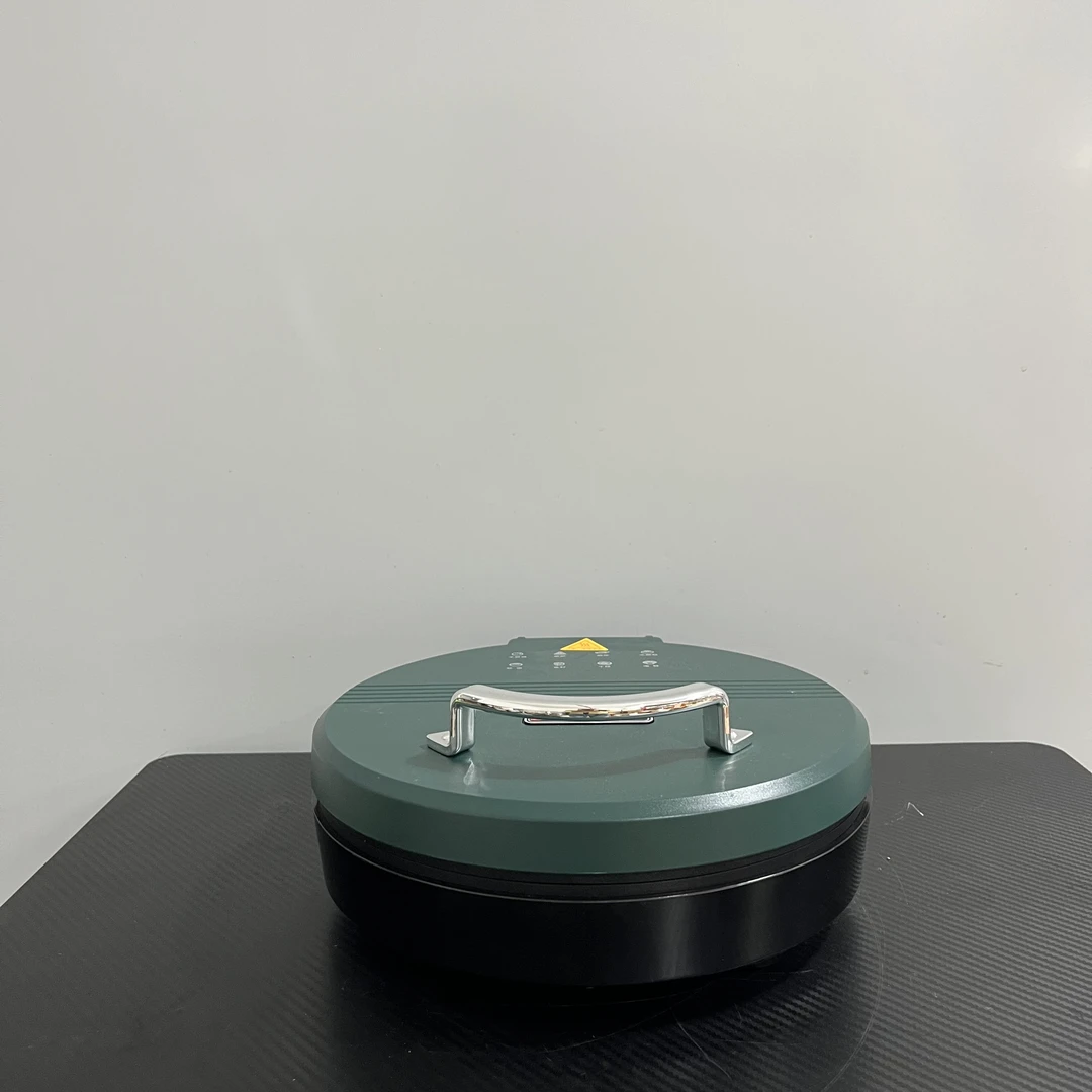 高颜值绿色电饼铛家用双面加热烙饼锅D9