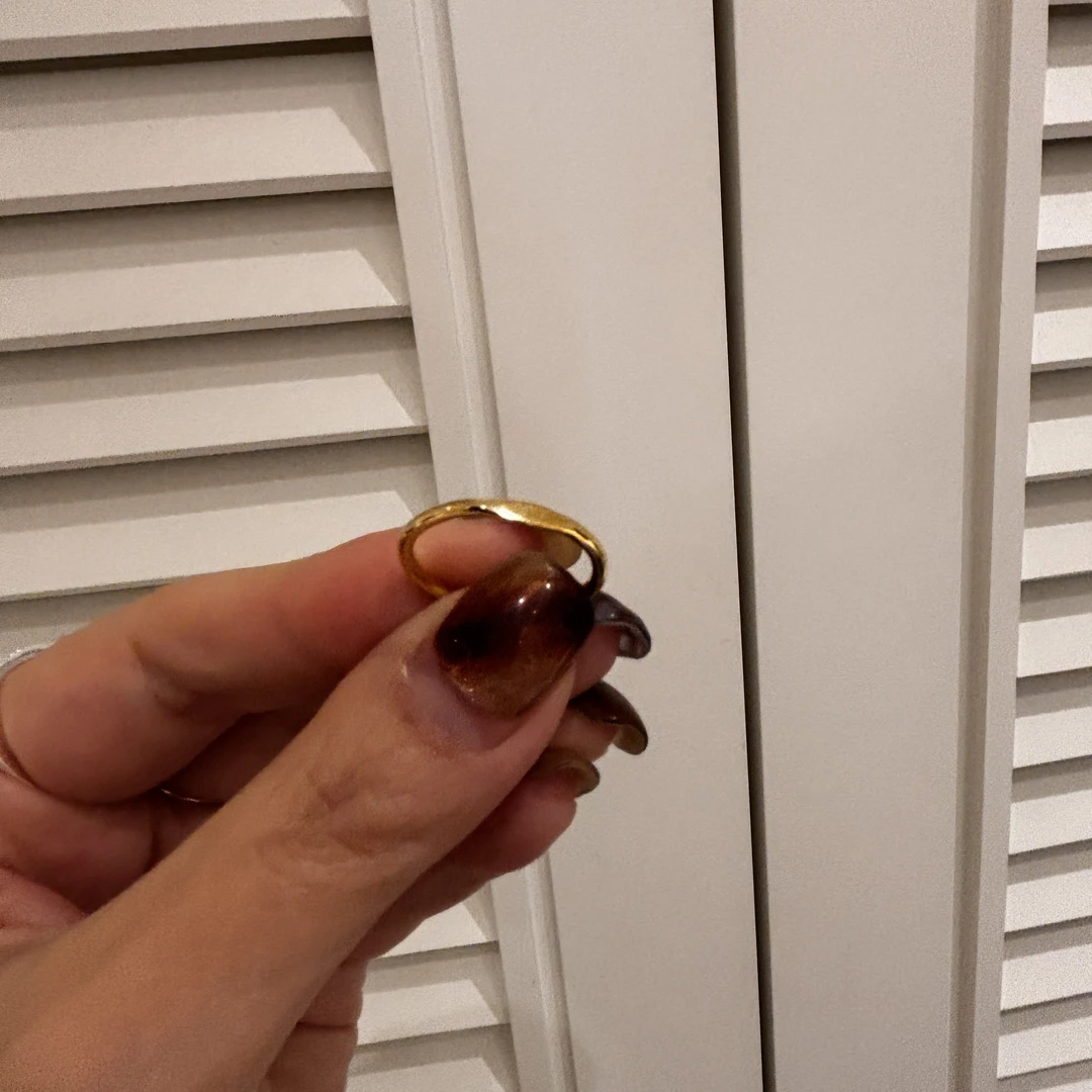 925银银制品 【慧姐韩国正品】2025春夏新素圈戒指/N0退N0换