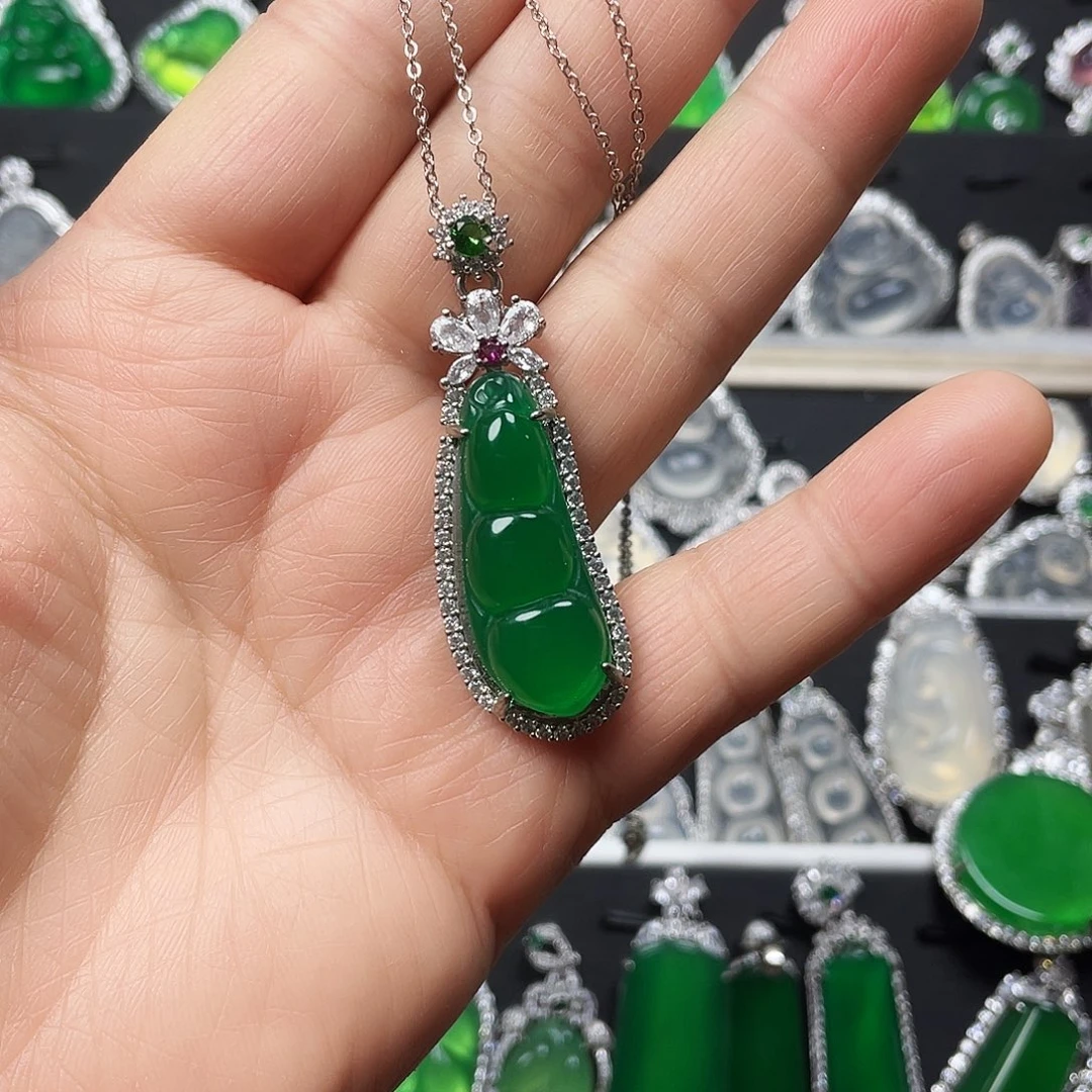 玛瑙/玉髓颈饰合金